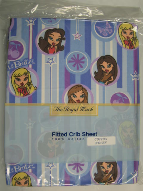 Lil Bratz Fitted Crib Sheet (117)